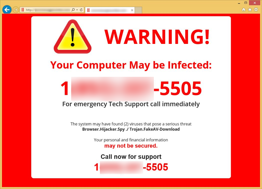 Fake Website Popup Scams - Scareware | Madison County Bank