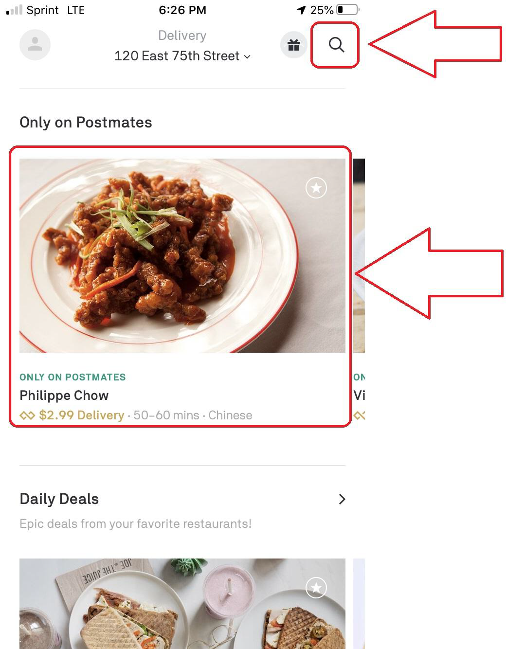 Candoo How To Use Postmates (food delivery) CandooTech
