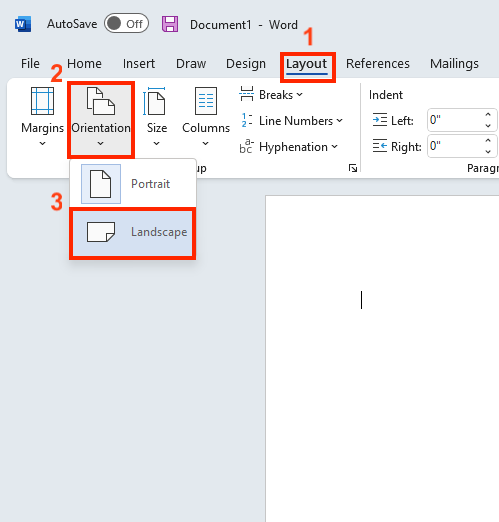 Candoo How to change document orientation in MS Word – CandooTech